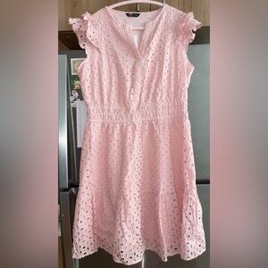 Woman’s Pink Summer Dress